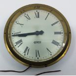 A Gents of Leicester Pul-Syn-Etic impulse wall clock, face 19.5cm diam