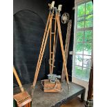 Coke Broughton & Simms of York Surveyors equipment Pat no 242468   S04526 complete with tripod and