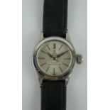 Tudor (Rolex) Oyster Royal ladies watch with shock resistant manual movement. Case 22mm diameter,