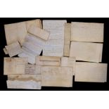 A collection of 14 deeds & indentures relating to land on the Runham Estate [Norfolk], 1630 to 1660,