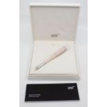 Montblanc. Muses Poudré Special Edition fountain pen. Mod: M28933. Cased. Unused and complete with