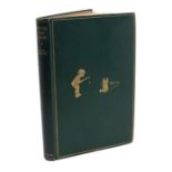 Milne, A. A. Winnie-the-Pooh, first edition, London: Methuen, 1926. Octavo, publisher's gilt green