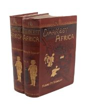 Stanley, Henry Morton. In Darkest Africa, first edition, in two volumes, publisher's pictorial cloth