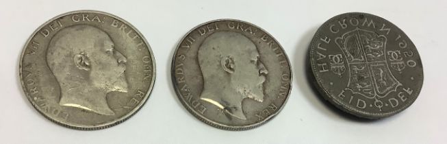 A collection of Half Crowns in F (Fine) condition