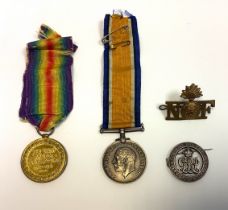 A number of Great War medals