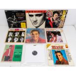 A Collection of LP records: Elvis Presley - Including Imports and box sets including 36 vinyl lp