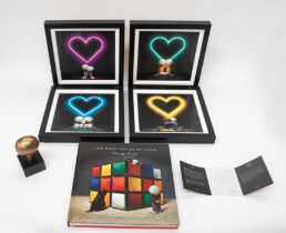 Doug Hyde collector's edition 'The Box of Love' 355/495 to include 'The Colours of Love' four
