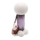 Doug Hyde Limited Edition cold cast porcelain sculpture 'You and Me' with certificate 387/395 and
