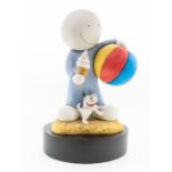 Doug Hyde limited edition cold cast porcelain sculpture 'Summer Holiday' 233/295 with certificate.