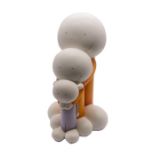Doug Hyde Limited Edition cold cast porcelain sculpture 'Small, Medium, Large' with certificate