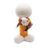 Doug Hyde Limited Edition cold cast porcelain sculpture 'Hopelessly Devoted' with certificate 177/