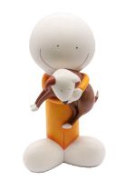 Doug Hyde Limited Edition cold cast porcelain sculpture 'Hopelessly Devoted' with certificate 177/