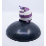 Peter Smith Limited Edition sculpture 'A Fools Moon' 96/495 with box. Height approx 17cm. No signs