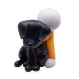 Doug Hyde Limited Edition cold cast porcelain sculpture 'Beware of the Dog' with certificate 177/595