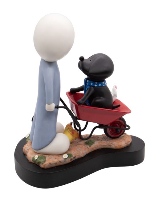 Doug Hyde limited edition cold cast porcelain sculpture 'Daisy Trail' 333/595 with certificate. - Image 2 of 4