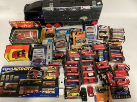 Starski &  Hutch boxed car set and corgi die cast sets and cars etc -large variety of vintage toy