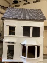 Vintage dolls house emporium house-built and incomplete heavy quality unfinished house , for project