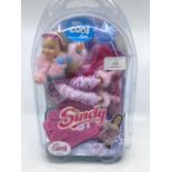 Sindy boxed doll Cool moves, unopened vintage doll sealed in pack with skate board and