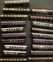 Model Railway carriage collection ; very good range inc dining and across train operators , together