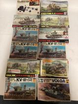 Matchbox and other military kit boxed set toys -all appear unused but vintage toys sets -all