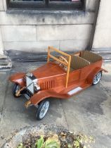 Childs pedal car : The perfect Luxury Christmas vintage toy.Volvo Fine Remarkably craftsman built