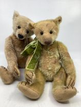 Vintage artist Fine teddy bears Mohair from Dany Baren- . 2 x 13” Antique looking teddy bears, in