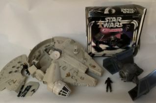 Star wars toys by Palitoy ; Part of a collection from a vendors Childhood; to include an unboxed