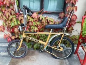 Raleigh Vintage Chopper bicycle collectible; Restoration piece as in worn used condition and