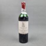 Chateau Latour 1969 Pauillac Premier Grand Cru Classe (Please note Seal Damaged/Signs of Leakage/Low