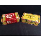 Cigars - Two unopened boxes of King Edward VII Mild Tobaccos 50 in each box, both with original