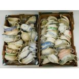 Collection of early to mid 20th century gravy boats