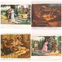 A collection of various early to mid 20th Century World War I era advertising chromo-lithographs