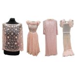 A collection of Barbie pink dresses (7)