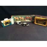 Boxed Corgi 1902 State landau, HM The Queen's Silver Jubilee 1977, together with other Corgi and