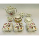 Royal crown derby posie pattern coffee set.