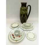 Collection of Royal Worcester Evesham and Evesham Vale together with a Johnson Brothers dinner set