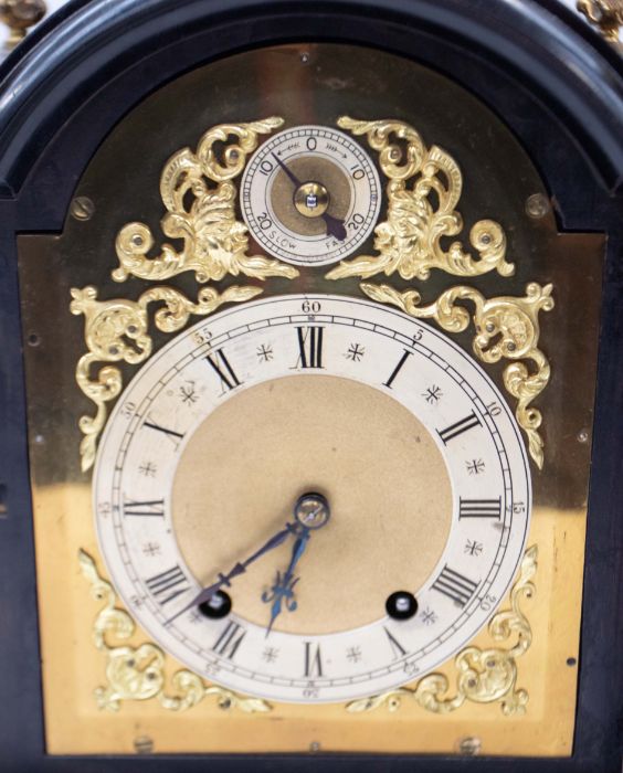 20th century bracket clock - Image 2 of 4