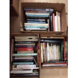 A collection of various books to include biographies, gardening, historical etc. 3 boxes