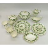 Mid 20th century Wedgwood Santa Clara dinner and tea/coffee service