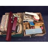 Large collection of pin cushions, sewing items, mainly Victorian and Edwardian boxes, tins and