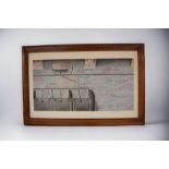 Tony McSweeney, a framed artist signed colour print entitled Toilets, signed bottom right