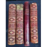 Three volumes of This History of Freemasonry, late 19th century, by Gould, together with mid 20th