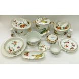 Large collection (6 boxes) Royal Worcester Evesham dinner and kitchen wares i.e. tureens, baking