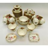 Collection of Royal Albert Old Country Rose and Derby Posie