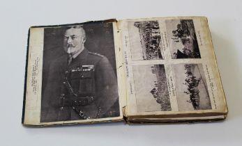 British army in India, a circa 1930's scrapbook containing several dozen newspaper cuttings of