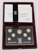 1996 United Kingdom Proof Set, Twenty Five Years of Decimalisation