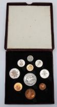 1951 Festival of Britain Proof set of Ten Coins