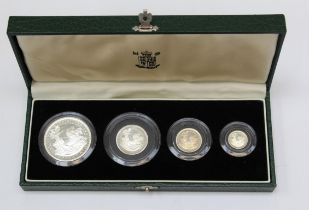 United Kingdom Britannia silver proof collection, set of four 1997