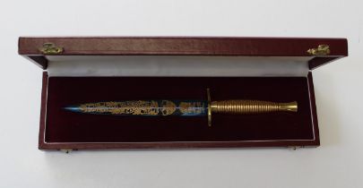 Wilkinson sword, a cased presentation commemorative Fairburn Sykes fighting knife. ' The Falkland