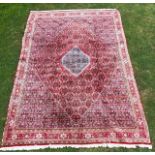 A large Bijar 20th cent rug